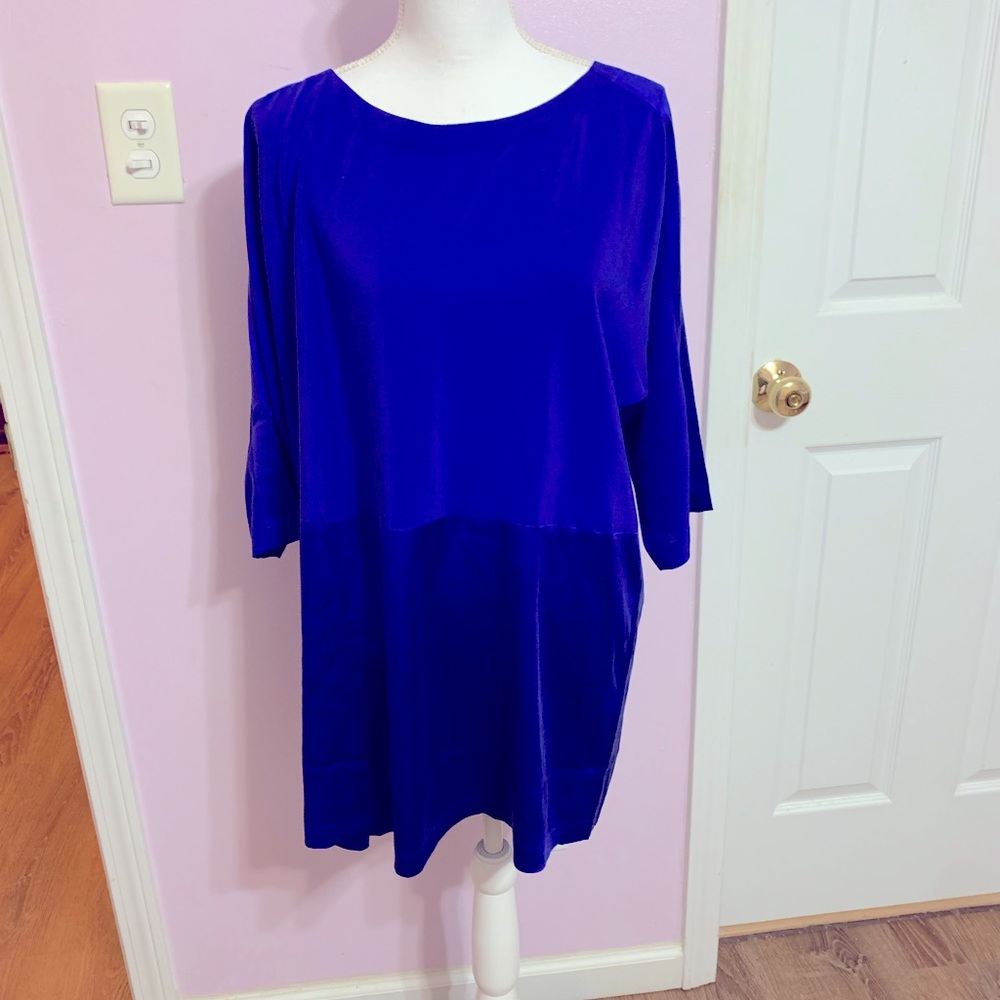 Eileen Fisher Beautiful silk tunic 💙